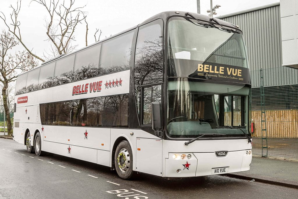 Leeds Coach Hire - Belle Vue